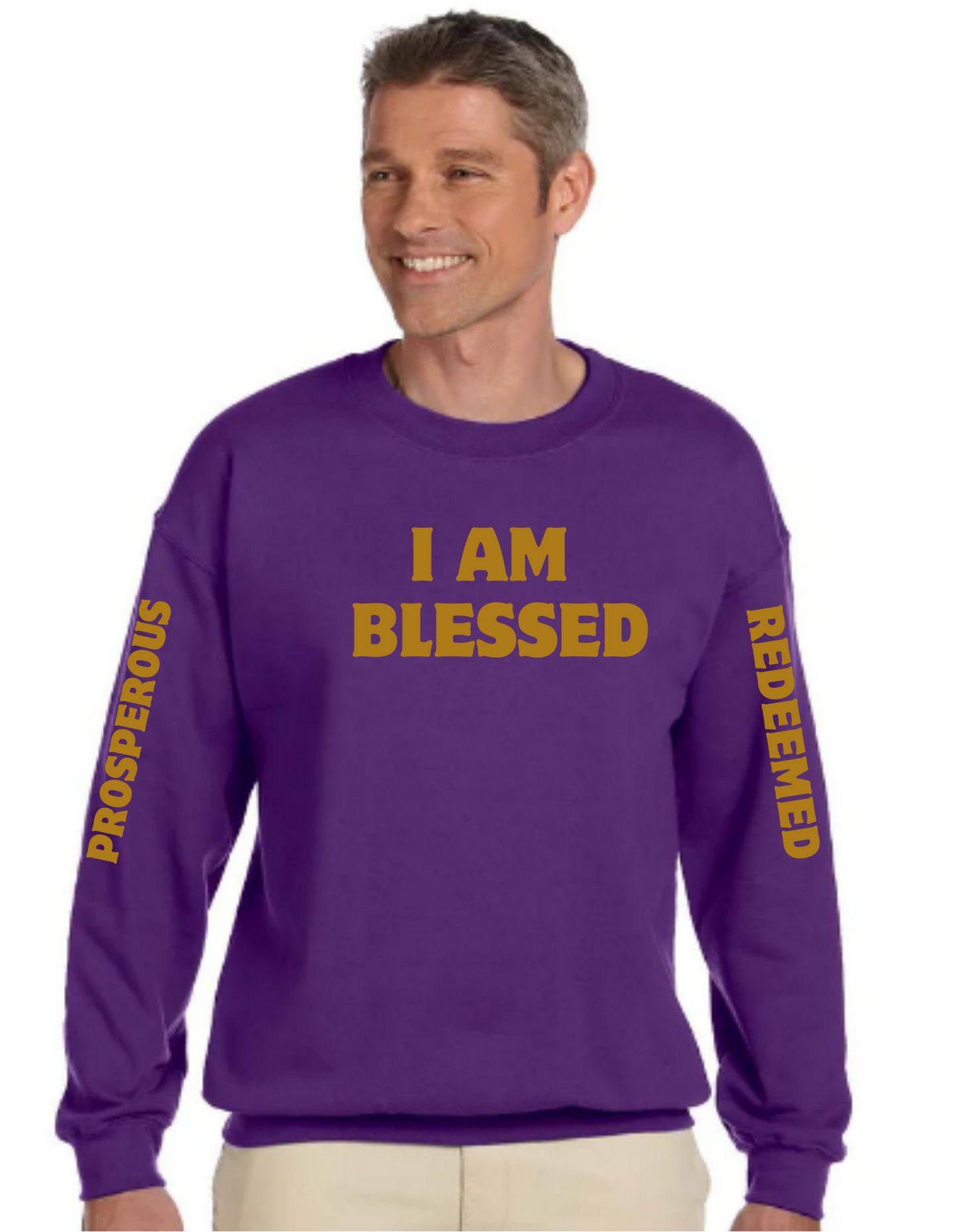 "Prosperous & Redeemed" Crewneck sweatshirts