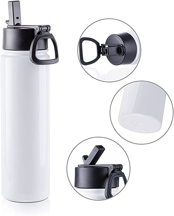 22 Oz Sports stainless steel water bottle